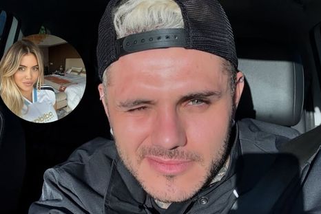 El jugador lanzó una letal indirecta. Foto: Instagram: @wanda_nara/ @mauroicardi. El jugador lanzó una letal indirecta. Foto: Instagram: @wanda_nara/ @mauroicardi.