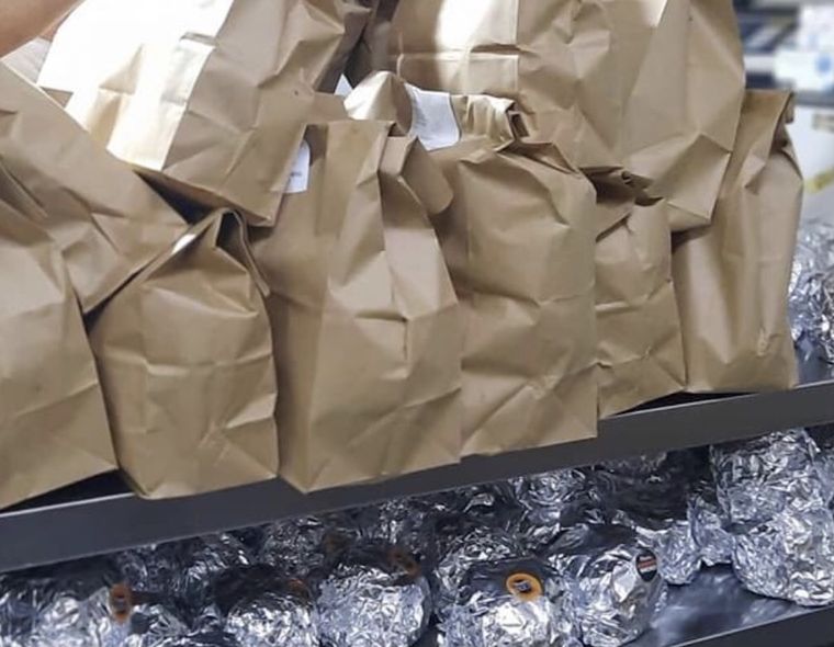 Comida acumulada y sin poder repartir: el drama de un emprendedor mendocino. Foto: Instagram