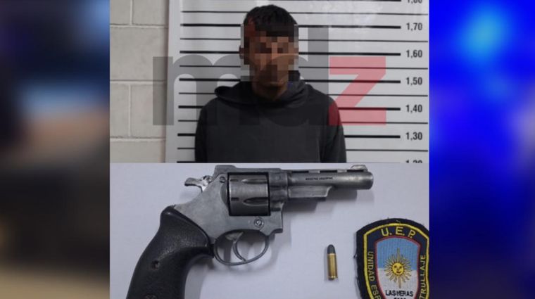 El intento de robo terminó con la aprehensión de dos jóvenes, un mayor y un menor de edad.