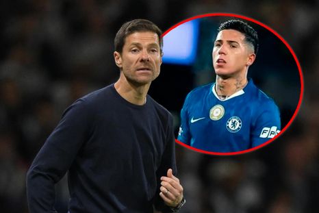 Xabi Alonso habló de la situación de Enzo Fernández en Chelsea.