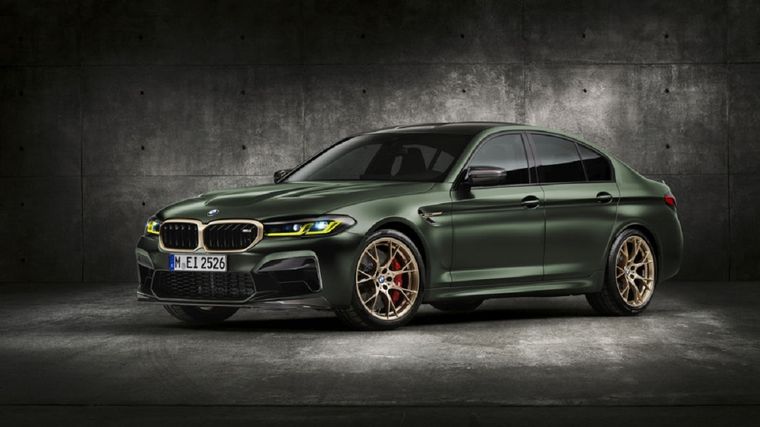 El BMW M5 CS llegaría a mediados de este año a México. Foto: BMW