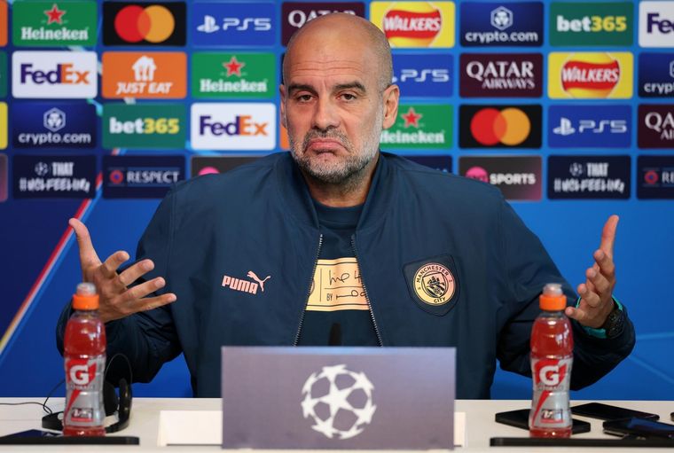 Guardiola habló sobre el duro juicio que afronta el Manchester City. Foto: EFE