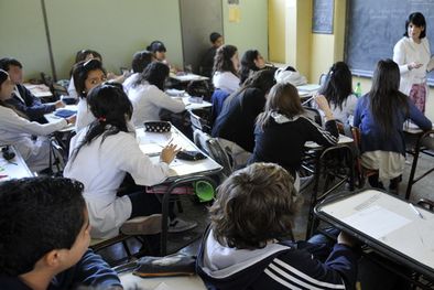 MDZol | Los chicos volverán a las aulas. Foto: Nacho Gaffuri / MDZ