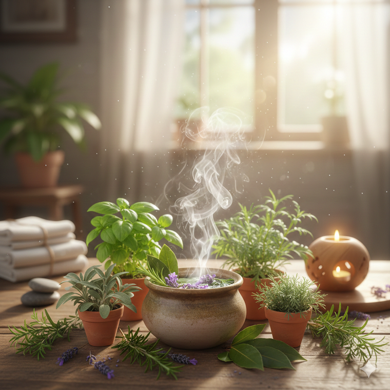 Limpieza energética para el hogar. Fuente. IA Gemini.