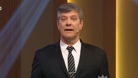 Mario Pergolini le dedicó unas palabras a Eduardo Feinmann en el inicio de Otro día perdido. Mario Pergolini le dedicó unas palabras a Eduardo Feinmann en el inicio de Otro día perdido.