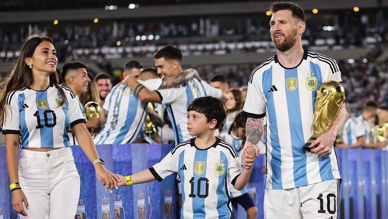 La rosarina se expresó tras el triunfo de la Selección. Foto: Instagram @antonelaroccuzzo