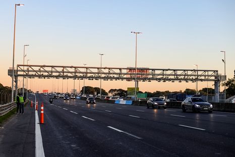 La autopista Illia sufrirá cortes por obras. Foto: AUSA La autopista Illia sufrirá cortes por obras. Foto: AUSA