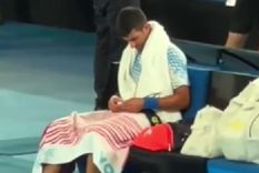 Djokovic y una nueva polémica en su victoria aplastante contra De Miñaur.