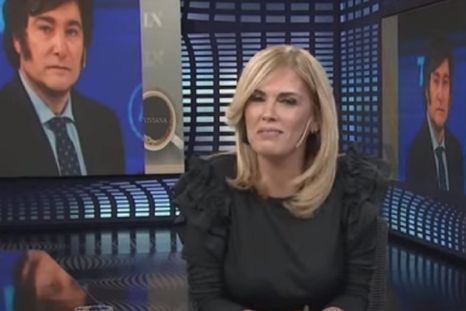 Javier Milei apuntó directamente contra Viviana Canosa. Javier Milei apuntó directamente contra Viviana Canosa.