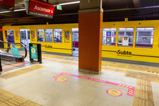 Banco Nación permite ahorrar a la hora de viajar en subte Foto: GCBA