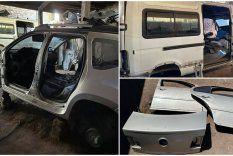 Los allanamientos contra la banda que se desarrollaron en Guaymallén permitieron recuperar vehículos y autopartes. Los allanamientos contra la banda que se desarrollaron en Guaymallén permitieron recuperar vehículos y autopartes.