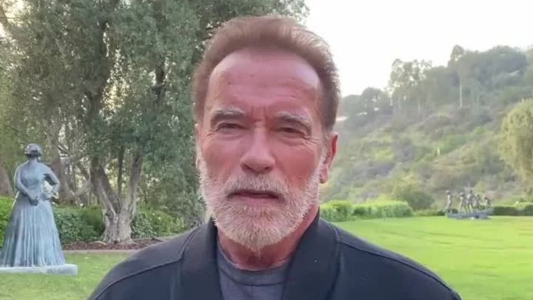 Arnold Scwarzenegger Fuente: Instagram Arnold Scwarzenegger