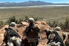 El Ejército de Chile ya opera en la zona. Foto: DiálogoAméricas. El Ejército de Chile ya opera en la zona. Foto: DiálogoAméricas.