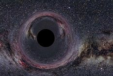 Los agujeros negros se pueden detectar a partir de ondas gravitacionales. Foto: GETTY IMAGES