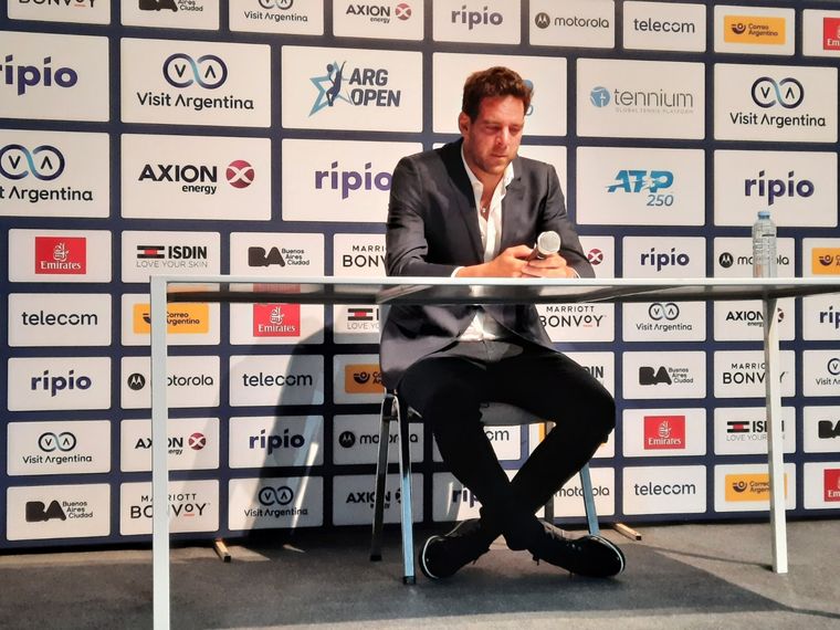 El tandilense se prepara para jugar el Argentina Open.