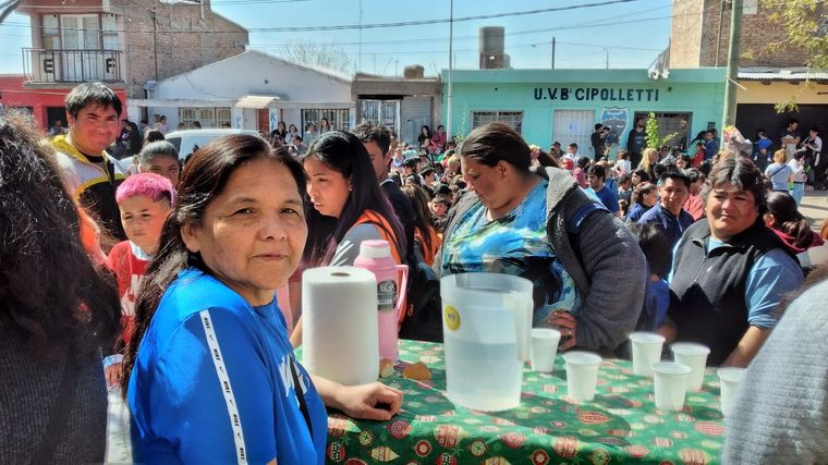 Zulema festejó junto a cientos de personas. Foto: Ulises Naranjo