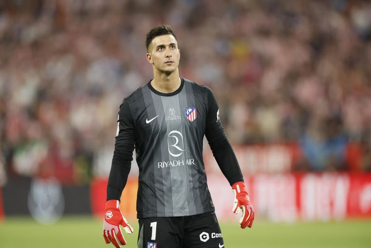 Juan Musso, arquero del Atlético de Madrid.