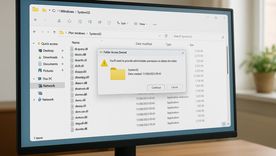 Windows puede crear esta carpeta automáticamente y su presencia no significa que exista un virus.