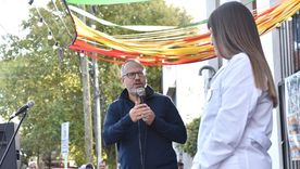 Diego Valenzuela, intendente de de Tres de Febrero.