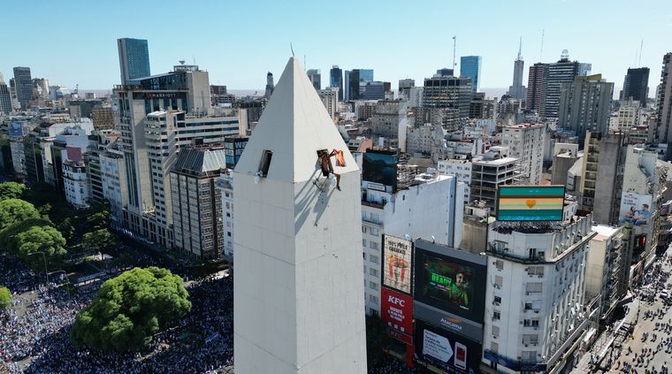 Argentina campeón Se cumple un año de la victoria sobre Francia en la final del Mundial de Qatar 2022. Foto: TELAM