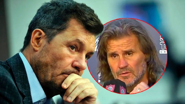 Tinelli se refirió por primera vez a los dichos de Insúa, quien lo trató de cobarde.