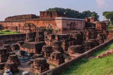 MDZol | Las 23 hectáreas que han sido excavadas del sitio son probablemente una fracción del campus original de la Universidad de Nalanda. Foto: GETTY IMAGES