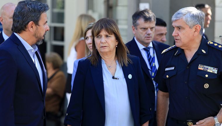 Patricia Bullrich volvió a cruzar a la CGT y advirtió que “el que viole el protocolo anti piquetes tendrá consecuencias” Foto: Noticias Argentinas