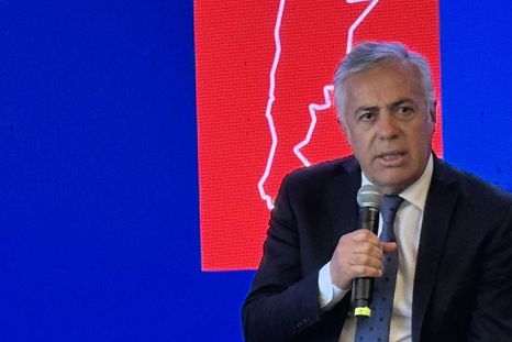 Alfredo Cornejo en la gira por Texas. Foto: X @alfredocornejo Alfredo Cornejo en la gira por Texas. Foto: X @alfredocornejo