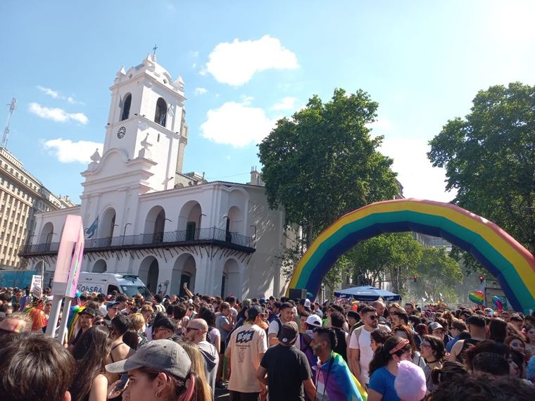 La Marcha del Orgullo en Argentina. La Marcha del Orgullo en Argentina.