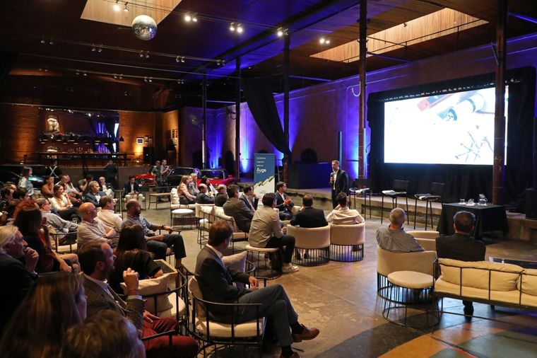 La presentación de Auge se realizó ante una importante cantidad de empresarios Foto: Mendoza Fiduciaria