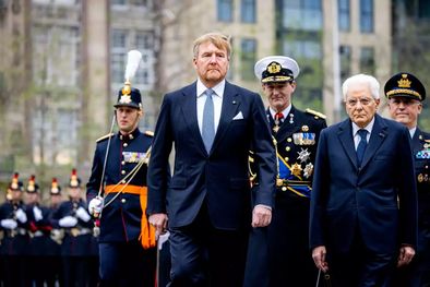 MDZol | Guillermo de los Países Bajos se mostró preocupado en un evento Foto: Quién
