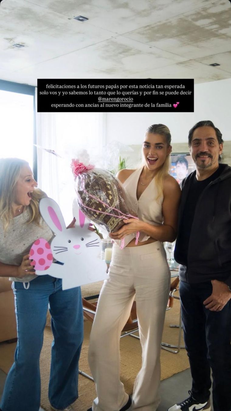 El conmovedor mensaje que le dedicó Marta Fort a la pareja. El conmovedor mensaje que le dedicó Marta Fort a la pareja.