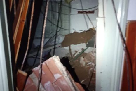 Así quedó la habitación en donde ocurrió la tragedia Foto: Noticias Argentinas