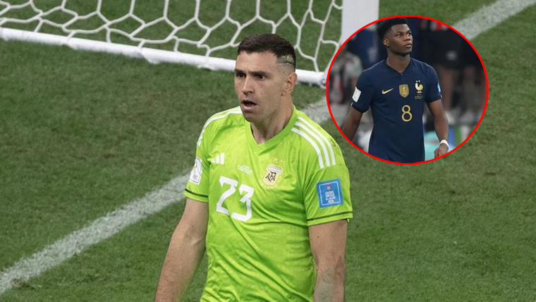 Dibu Martínez y una fuerte revelación sobre Tchouameni, uno de los franceses que falló su penal en la final