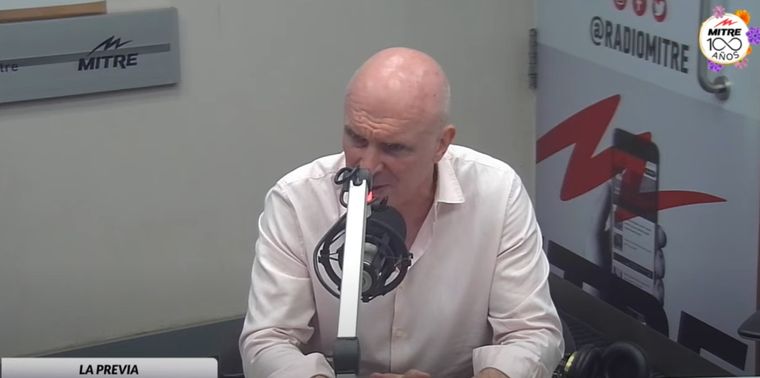 José Luis Espert lloró en plena entrevista