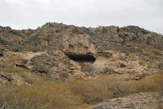 La cueva se ubica al norte de la provincia de Neuquén Foto: Conicet fotografía