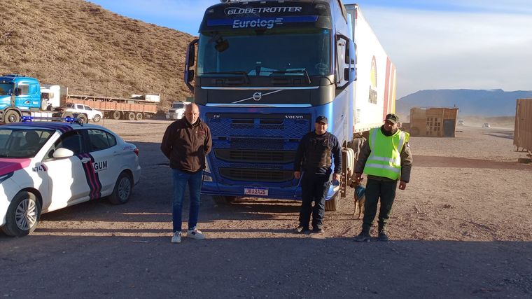 El camionero brasileño fue demorado y tuvo que pagar una multa.
