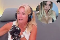 La panelista reveló el misterio detrás de las picantes fotos que Wanda por un descuido compartió en redes sociales. Foto: Radio El Observador e Instagram Wanda Nara.