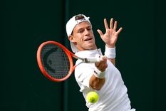 Se terminó el sueño del Peque en Wimbledon Foto: DPA