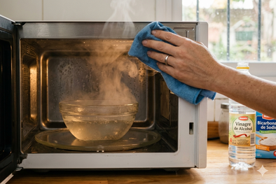 MDZol | vinagre, microondas, limpieza