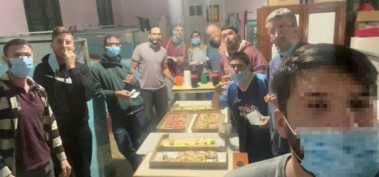 Los contagiados que dispararon los casos en una ciudad de Entre Ríos ahora comieron pizza y helado juntos en el hospital