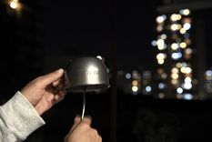 El cacerolazo se escuchó en varios barrios porteños.