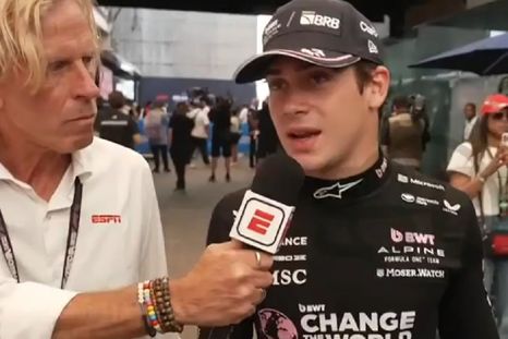 Franco Colapinto, tras la Qualy Sprint en Brasil. Franco Colapinto, tras la Qualy Sprint en Brasil.