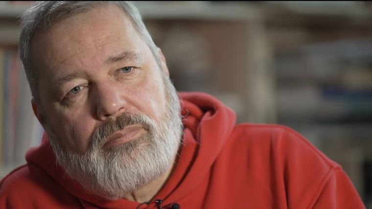 El ruso Dmitry Muratov es el editor en jefe de Novaya Gazeta y premio Nobel de la Paz.