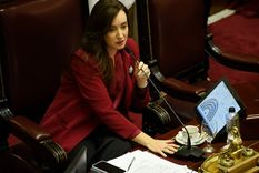 Victoria Villarruel se prepara para duras jornadas en el Senado. Victoria Villarruel se prepara para duras jornadas en el Senado.
