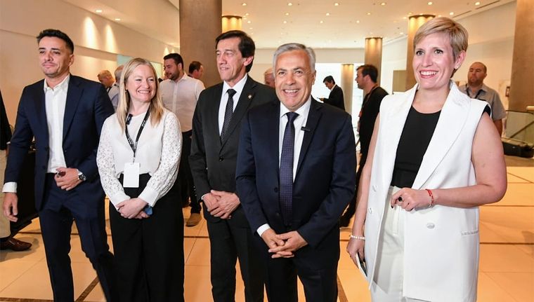 Cornejo encabezó la cumbre minera. Foto: Alf Ponce Mercado/MDZ