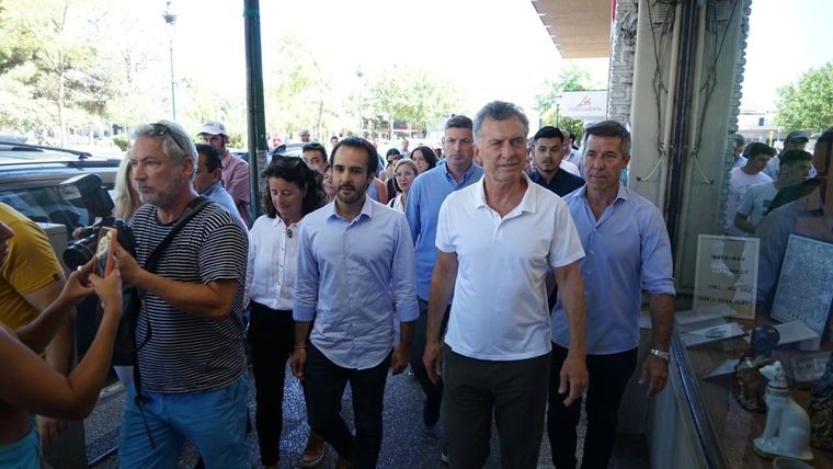 Mauricio Macri apoya al diputado Martin Maquieyra