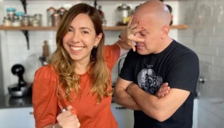 Santi Giorgini contó una anécdota con su esposa.