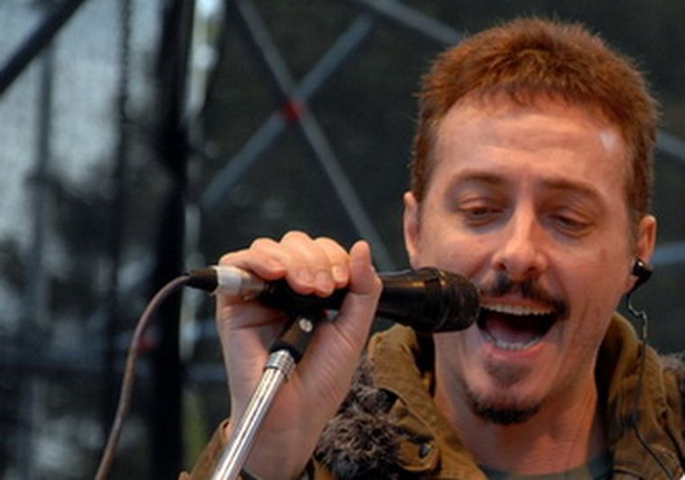 El músico durante el Festival de la Independencia, celebrado el 9 de julio en Mendoza. Foto: Nacho Gaffuri / MDZ