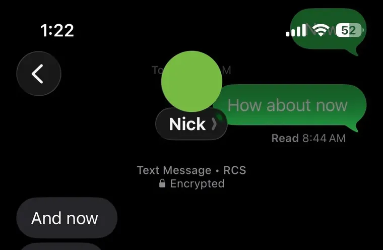 El RCS cifrado permite que las fotos y videos enviados entre plataformas no pierdan calidad ni seguridad. El RCS cifrado permite que las fotos y videos enviados entre plataformas no pierdan calidad ni seguridad.